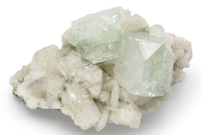 Apophyllite and Stilbite Association - India #223915